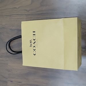 Coach shopping bag